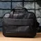 Практичний портфель для чоловіків з натуральної шкіри Vintage 23041 Чорний