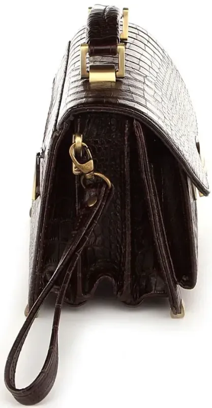 Барсетка SHVIGEL 00374 Коричнева