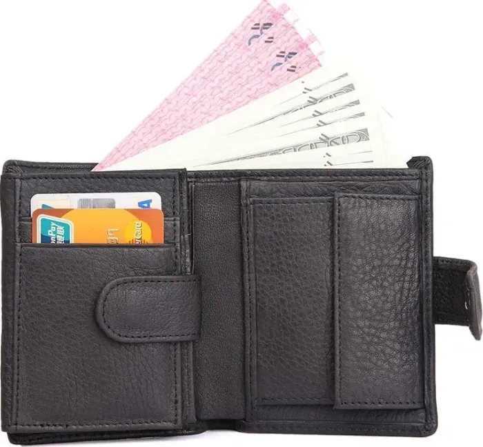 Гаманець чоловічий Vintage 14497 Чорний