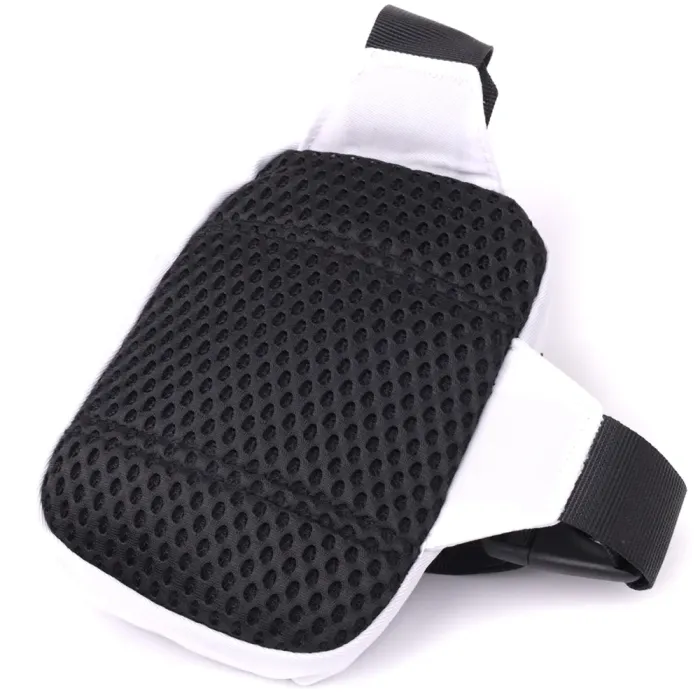 Стильна слінг сумка для подорожей із якісного текстилю Vintage 22867 Білий