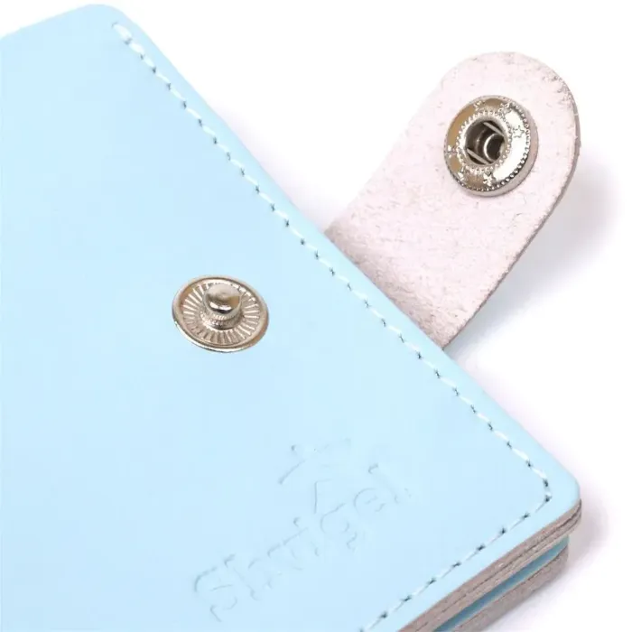 Кожаное женское портмоне Shvigel 16449 Голубой