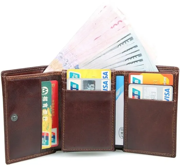 Гаманець Vintage 14464 Коричневий