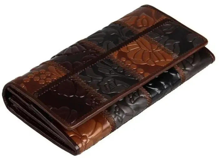 Гаманець жіночий Vintage 14350 шкіра Коричневий