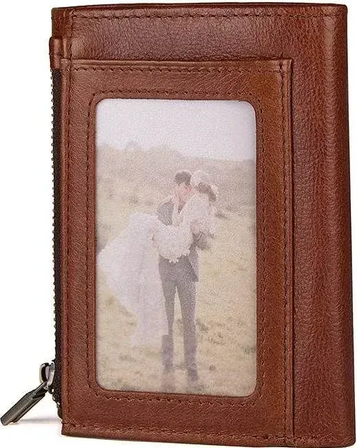 Гаманець Vintage 14511 шкіряний Коричневий