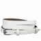 Пояс кожаный MAYBIK 15244 Белый