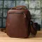 Чоловіча ділова сумка з ручкою для перенесення в руці з натуральної шкіри Vintage 23033 Коричневий