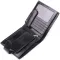 Люксовий чоловічий гаманець із натуральної глянсової шкіри Vintage 15110 Чорний