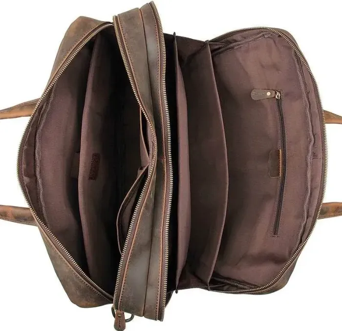 Сумка для ноутбука Vintage 14522 шкіряна