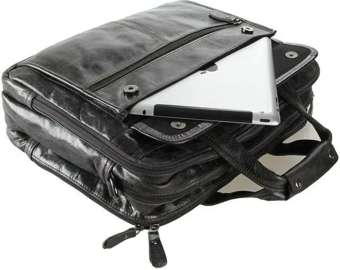 Сумка чоловіча Vintage 14364 Болотна