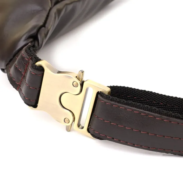 Сумка бананка відмінної якості з гладкої натуральної шкіри Shvigel 23144