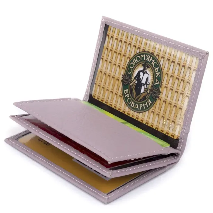 Візитниця-книжка ST Leather 19216 Лілова