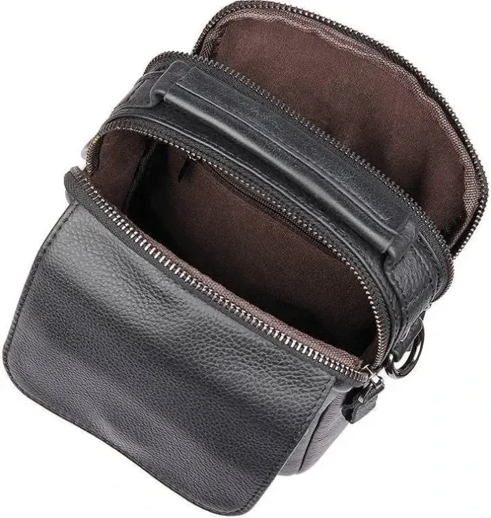 Сумка чоловіча Vintage 14518 Чорна