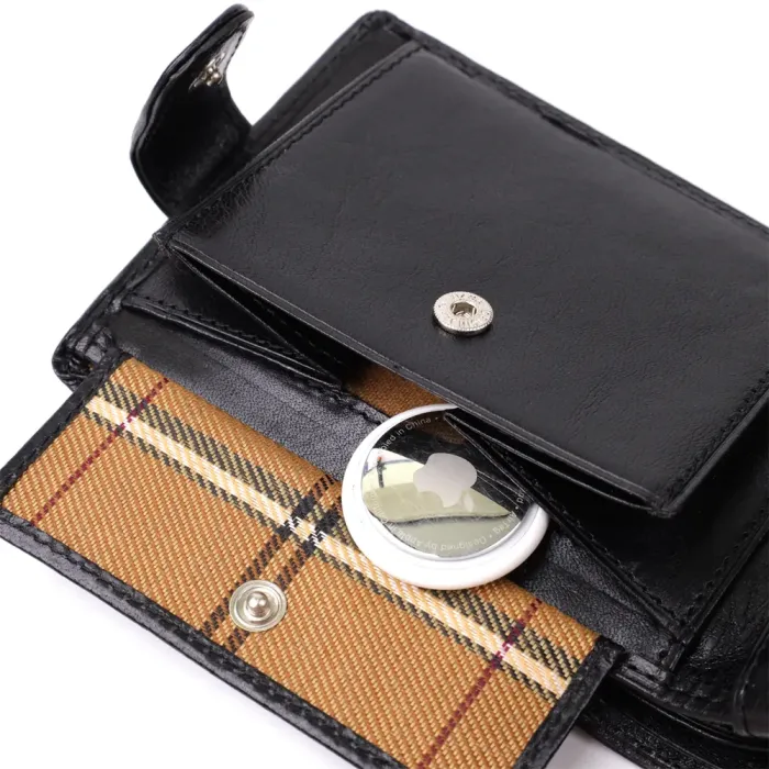 Гаманець чоловічий з гладкої натуральної шкіри Tony Perotti 20853_1 (396A-Q nero) Чорний