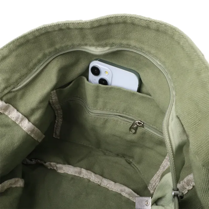 Сумка на плече з якісного текстилю Vintage 15131 Оливковий