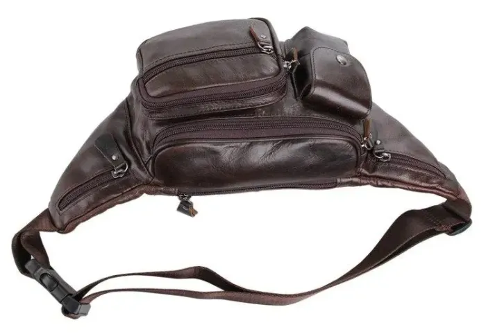 Сумка Vintage 14431 шкіра Коричнева