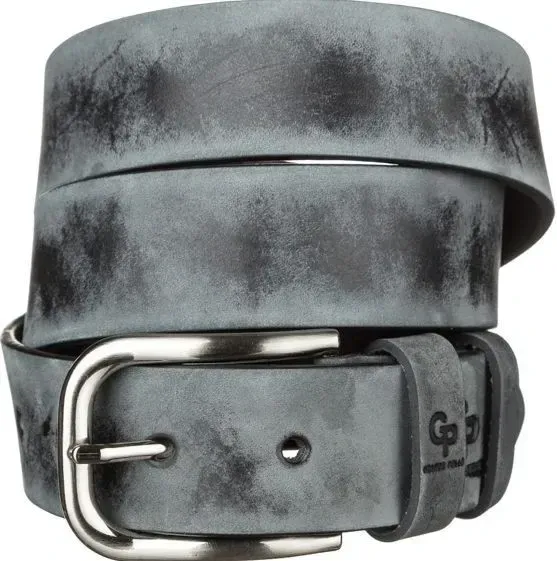Ремень мужской Grande Pelle 11062 под джинсы Серый