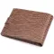 Місткий чоловічий гаманець з натуральної шкіри KARYA 22854 Коричневий
