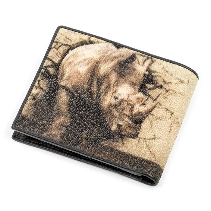 Кошелек STINGRAY LEATHER 18129 из натуральной кожи морского ската