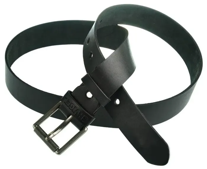 Ремінь SHVIGEL шкіряний 00058 Чорний