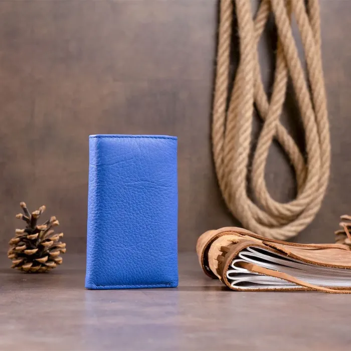 Ключниця-гаманець унісекс ST Leather 19225 Синя