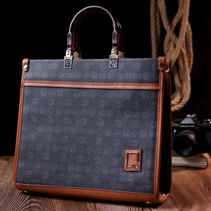 Великолепная женская сумка Vintage 18718 Черный