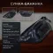 Чоловіча поясна сумка-бананка Tony Perotti Italico 8018 nero (90623) Чорна