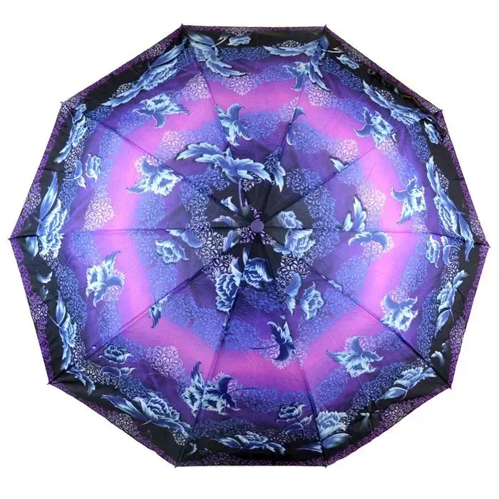 Зонт Напівавтомат Жіночий поліестер 466-1