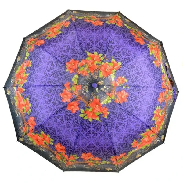 Зонт Напівавтомат Жіночий поліестер 466-10