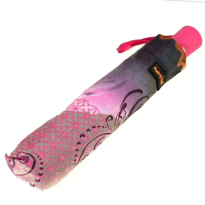 Зонт Напівавтомат Жіночий поліестер 466-12