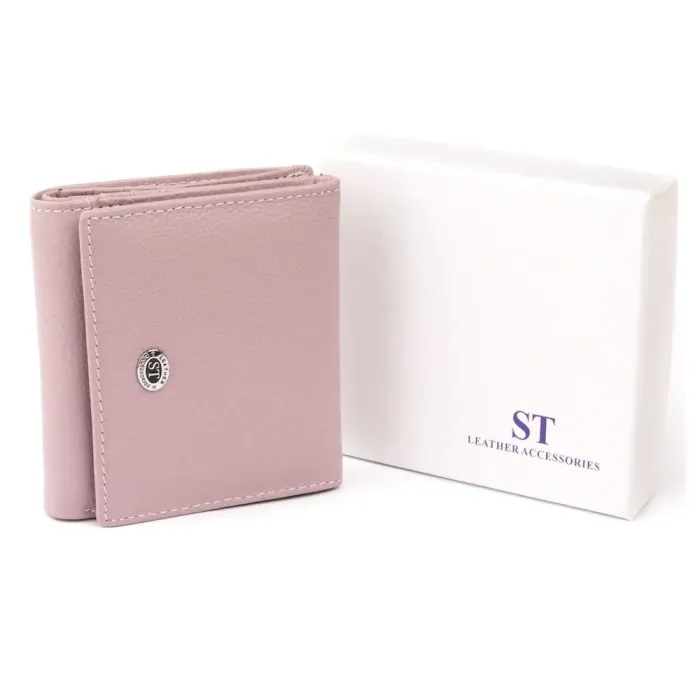 Компактний жіночий гаманець ST Leather 19260 Ліловий