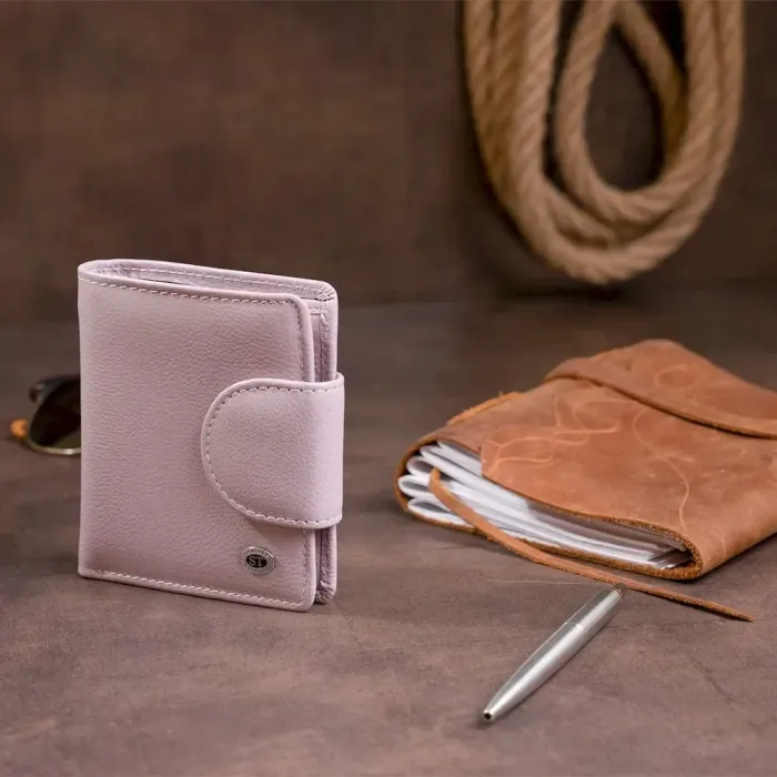 Маленький гаманець з монетницею позаду жіночий ST Leather 19266