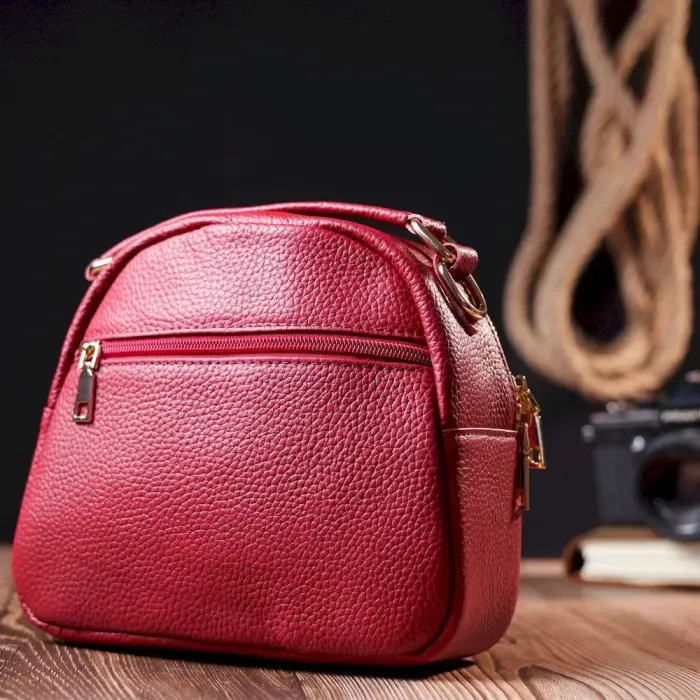 Стильная женская сумка Vintage 20689 Красная