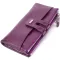Яскравий жіночий гаманець з натуральної шкіри CANPELLINI 20873_1 Фіолетовий