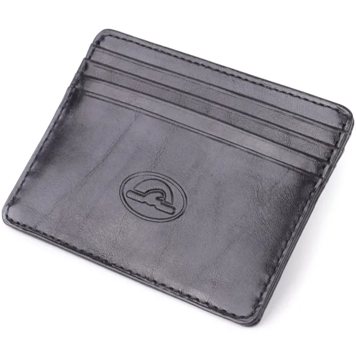 Стильний картхолдер із глянсової натуральної шкіри Tony Perotti 20894_1 (2236 nero) Чорний