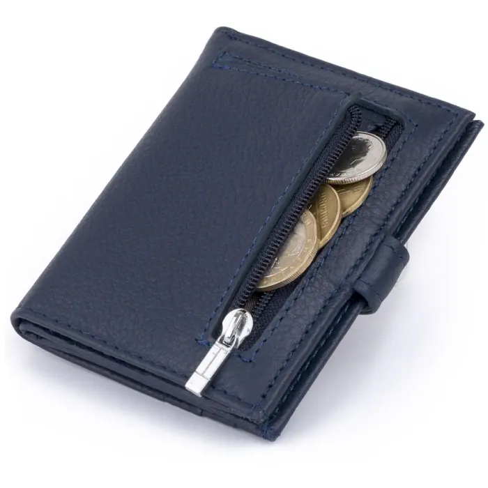 Кошелек-визитница ST Leather 19210 Темно-синий