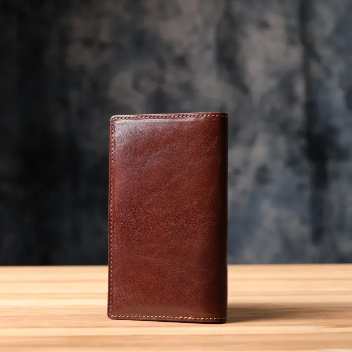 Чоловічий гаманець з натуральної глянсової шкіри Tony Perotti 20888_1 (1438 moro) Коричневий