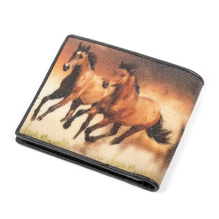 Гаманець STINGRAY LEATHER 18126 із натуральної шкіри морського ската