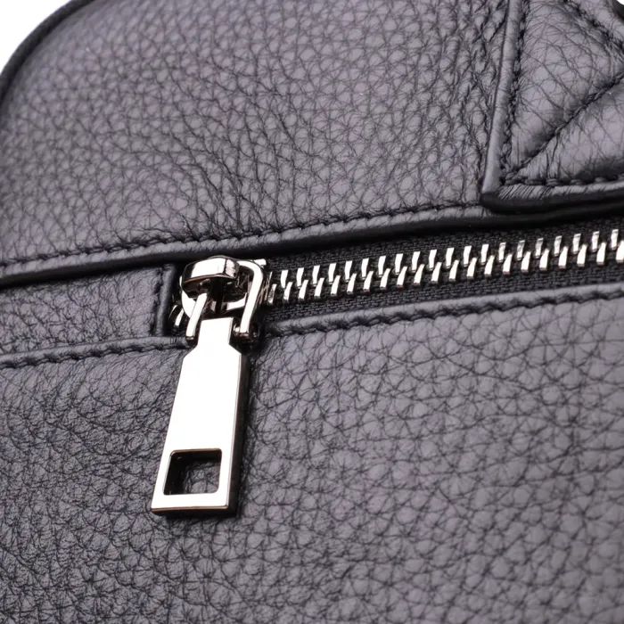 Місткий портфель для чоловіків з натуральної шкіри Vintage 23043 Чорний