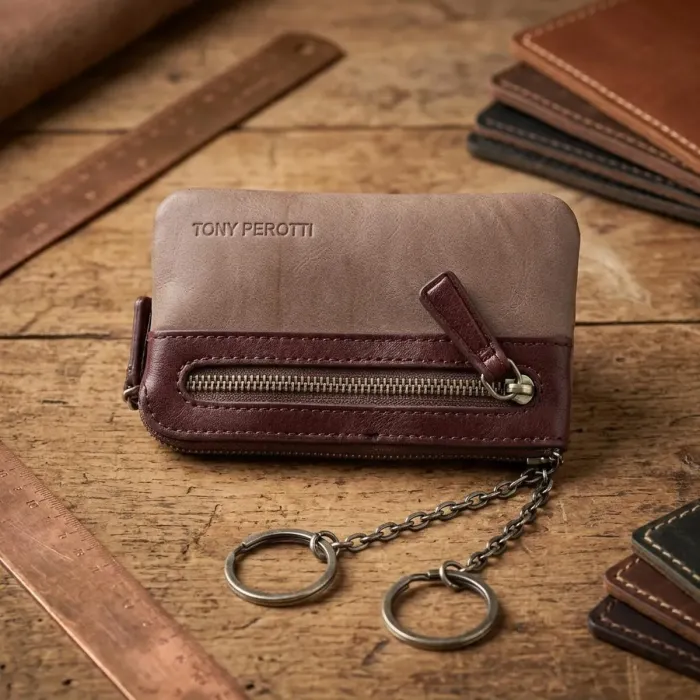 Ключниця з натуральної шкіри Tony Perotti Metropolis 359L (90019) Camel
