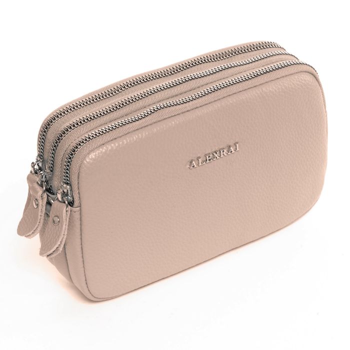 Сумка Женская Клатч кожа ALEX RAI 60061 beige
