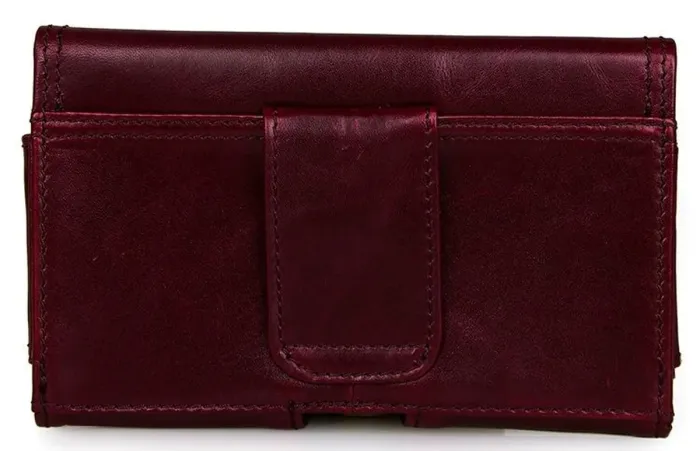 Чохол для смартфона Vintage 14299 Шкіряний Бордовий