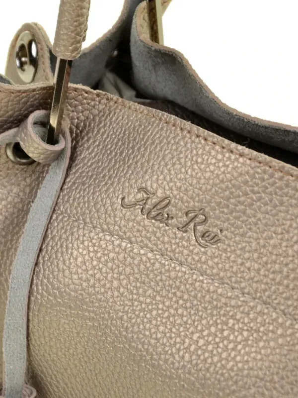 Сумка Женская Классическая иск-кожа ALEX RAI 7-01 5081 bronz