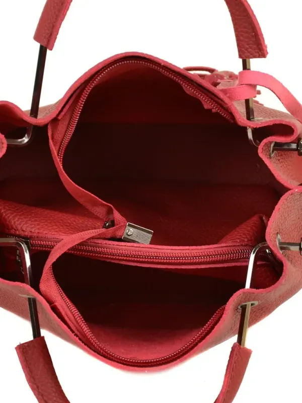 Сумка Женская Классическая иск-кожа ALEX RAI 7-01 5081 red