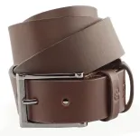 Ремінь чоловічий GRANDE PELLE 00235 шкіряний Коричневий