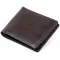 Суворий портмоне в гладкій шкірі на магнітах GRANDE PELLE 11307