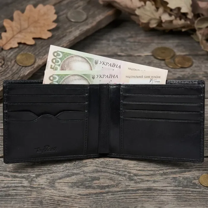 Горизонтальне портмоне Tony Perotti Italico 537 nero (90452) Чорне