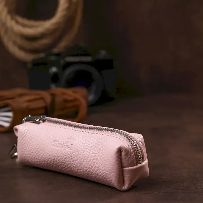 Стильна жіноча ключниця Shvigel 16538 Рожевий