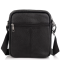 Сумка чоловіча через плече 17х21х5, барсетка для навчання, месенджер для телефону Tiding Bag IT-73302 чорна