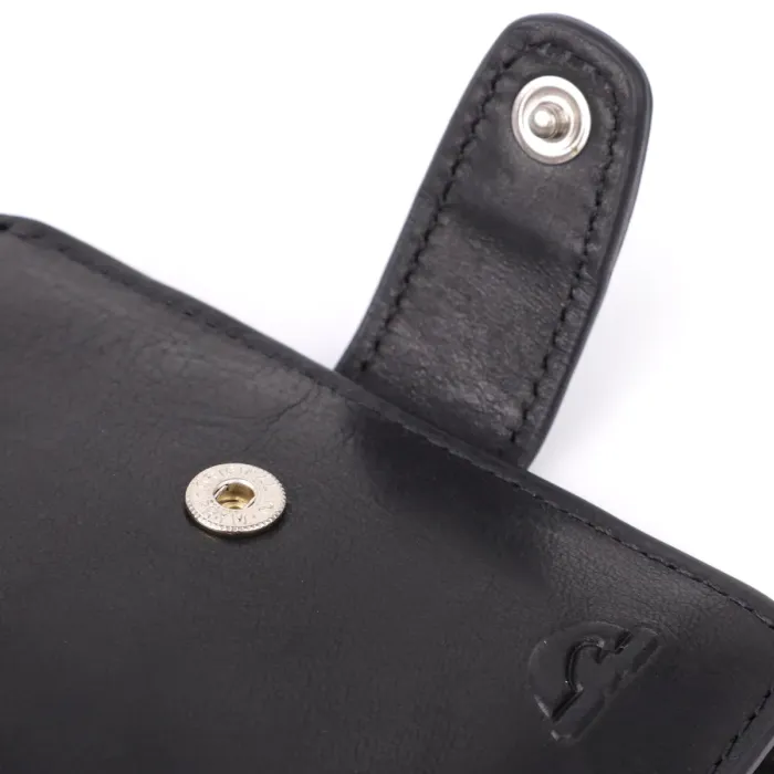 Місткий картхолдер із натуральної шкіри Tony Perotti 20899_1 (3796 nero) Чорний