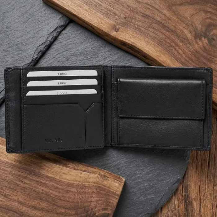 Чоловіче портмоне Tony Perotti Cortina 5036 nero (90209) Чорне